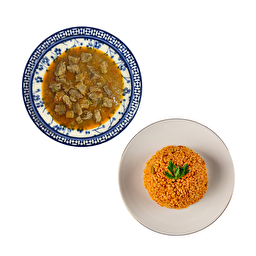 Çoban Kavurma & Bulgur Pilavı