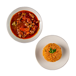 Et Sote & Bulgur Pilavı