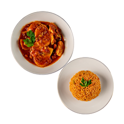 Kıymalı Patates Oturtma & Bulgur Pilavı